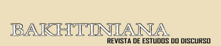 Logomarca do periódico: Bakhtiniana: Revista de Estudos do Discurso