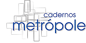 Logomarca do periódico: Cadernos Metrópole