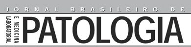 Logomarca do periódico: Jornal Brasileiro de Patologia e Medicina Laboratorial