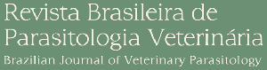 Logomarca do periódico: Revista Brasileira de Parasitologia Veterinária
