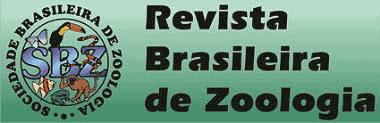 Logomarca do periódico: Revista Brasileira de Zoologia