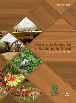 Logomarca do periódico: Revista de Economia e Sociologia Rural
