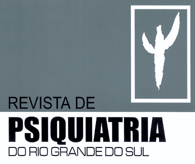 Logomarca do periódico: Revista de Psiquiatria do Rio Grande do Sul